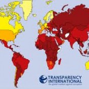 Mapa de percepción de la corrupción