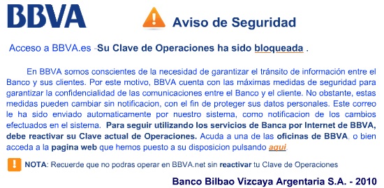 phishing BBVA