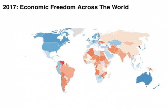 ¿Cuáles son las economías más libres del mundo? 1
