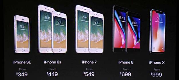 La carta de vinos, el café del Starbucks y el iPhone X de 1.329€ 3