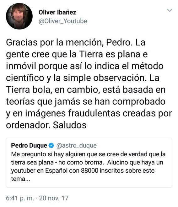 La tierra es plana y 2 es igual a 1 2