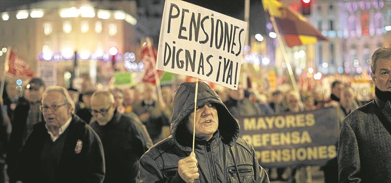 Uno de cada tres pensionistas cobra por debajo del umbral de la pobreza, según Gestha 7