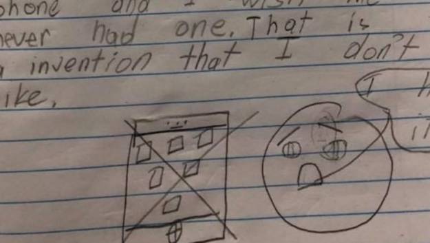 "Odio el móvil de mi madre", la carta de un niño de 8 años a su profesora 4
