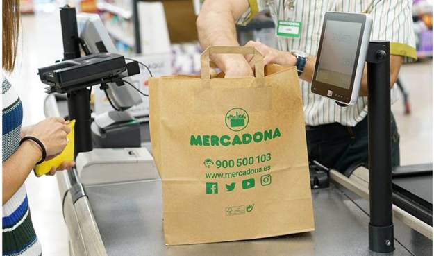 Mercadona elimina definitivamente las bolsas de plástico para la compra en sus supermercados 1