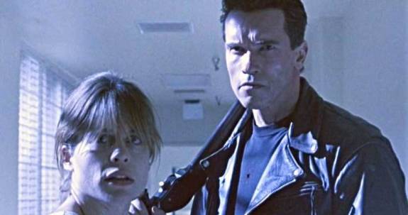 Así lucen los actores de "Terminator" 34 años después, en el rodaje de su sexta entrega 4