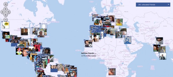 Tus amigos de Facebook podrán localizarte en un mapa 13
