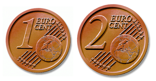 El 56% de los españoles apuesta por eliminar las monedas de 1 y 2 céntimos y redondear las compras 1