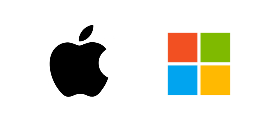 Apple y Microsoft luchan por ser la compañía más valiosa del mercado 1