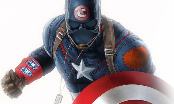 Así sería John Cena como Capitán América 4