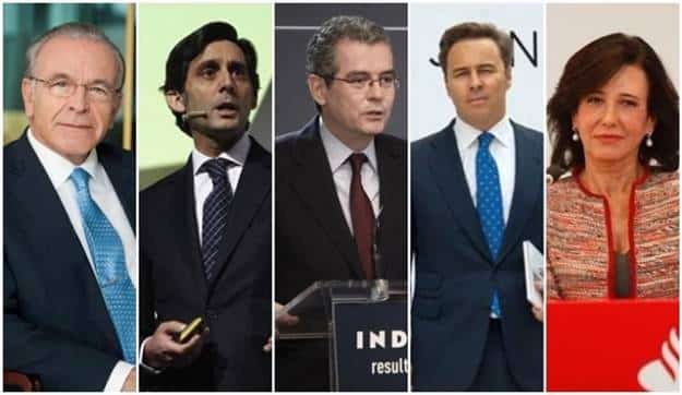 Banco Santander, Inditex e Iberdrola, las empresas del Ibex que mejor pagan a sus directivos 1