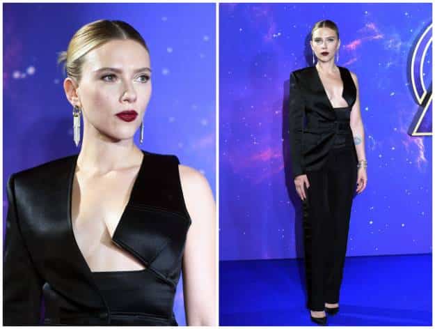 Scarlett Johansson y su look "viuda negra" en un acto con fans de ‘Vengadores: Endgame’ 6