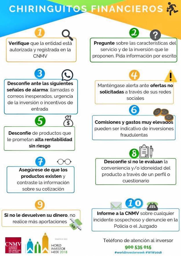 10 consejos para no caer en las redes de los chiringuitos financieros 2