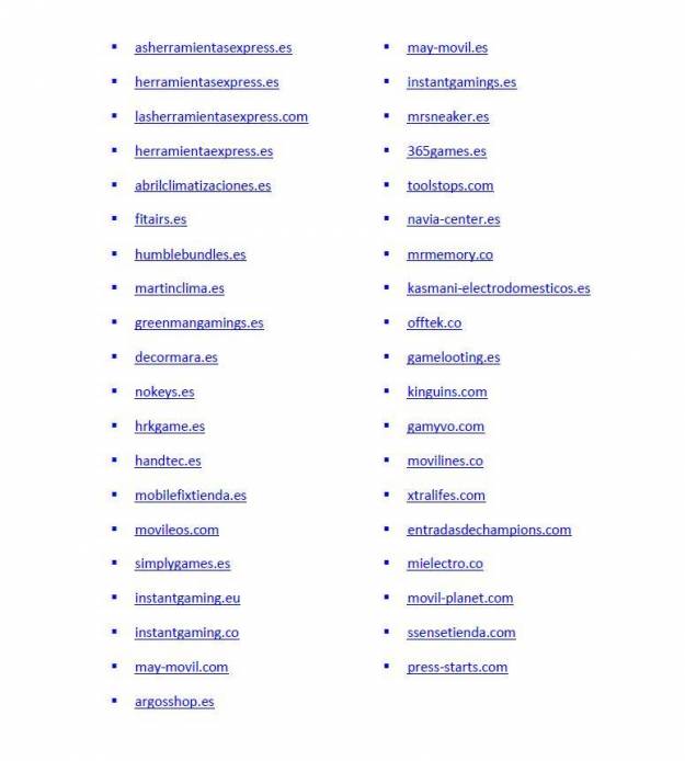 Estas son las 39 webs que utilizaba el mayor ciberestafador de la historia de España 6