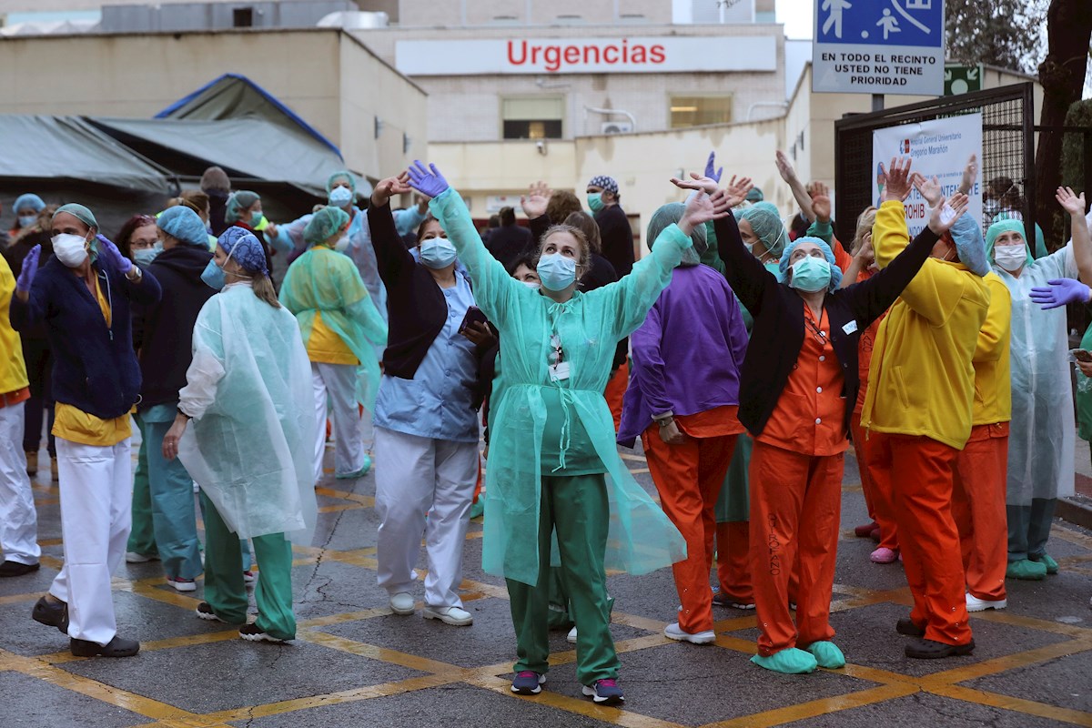 Un almuerzo de despedida celebrado en el Gregorio Marañón causa un brote de coronavirus en el hospital 4