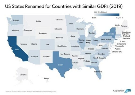 Lo enorme que es la economía de EEUU 1
