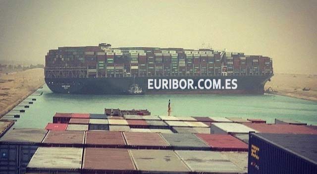 El Euribor sube y el canal de Suez 1
