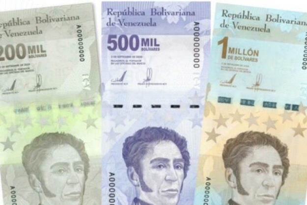 Venezuela lanza billete de 1 millón de Bolívares 1