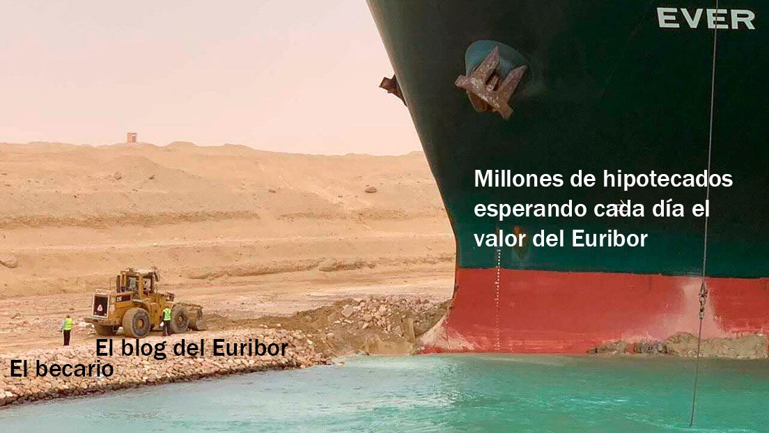 El Euribor comienza la semana subiendo y cerrará marzo con una ligera alza 1