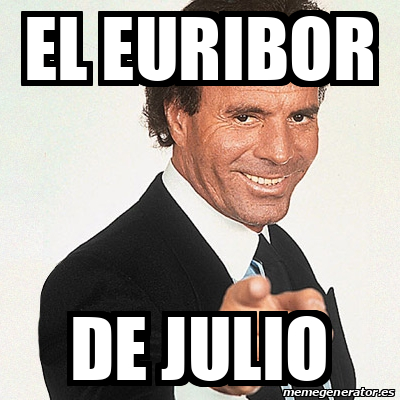 El Euribor comienza Julio canallita 1