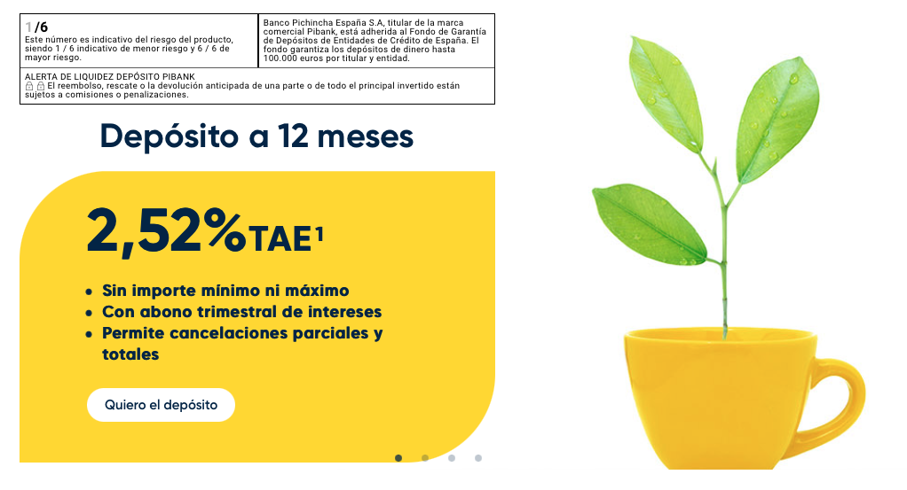 Ahorradores, este depósito al 2.52% está muy muy bien 1