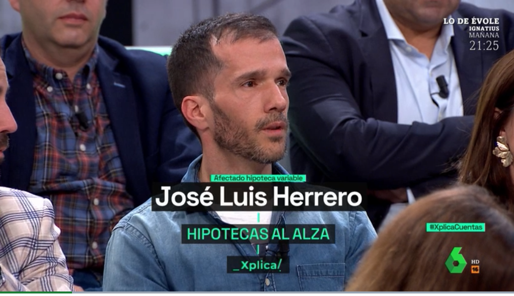 "El año pasado pagaba 600€ de hipoteca y en abril estará en torno a 1.300" 1
