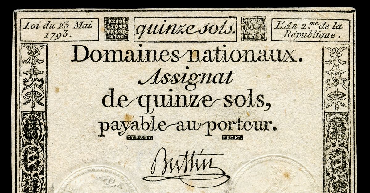 Assignats: El dinero que empobreció a Francia 1