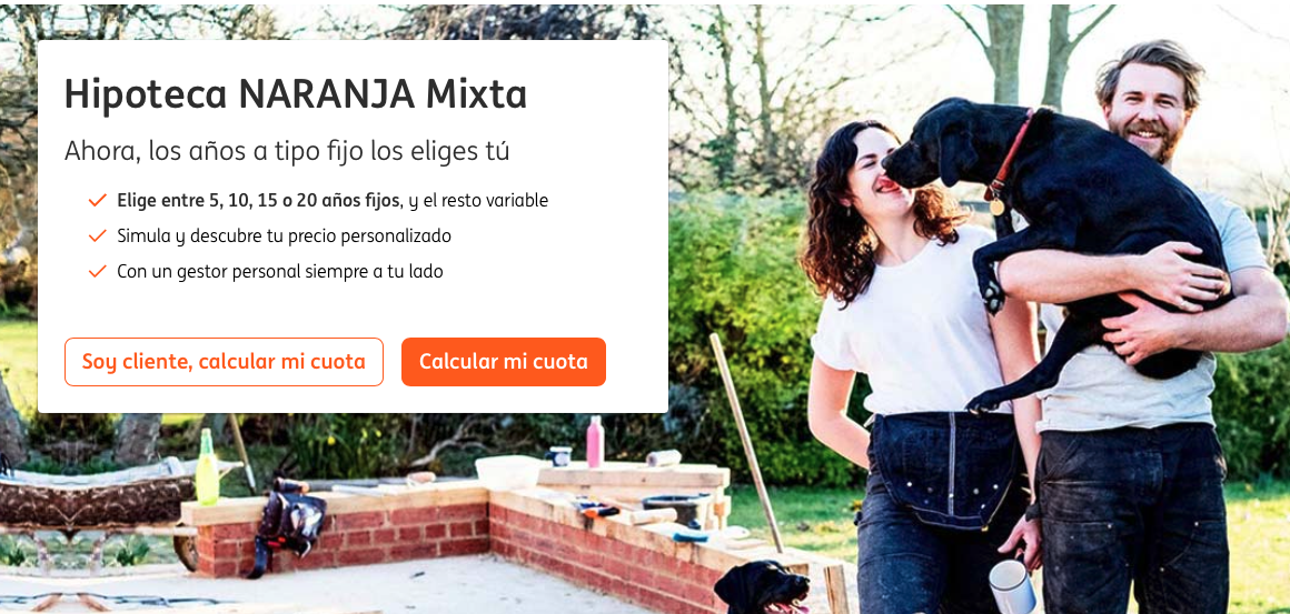 ING va a por todas con las hipotecas mixtas 1