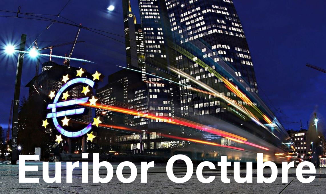 El Banco de España confirma el Euríbor de octubre, el más bajo en 2 años 1