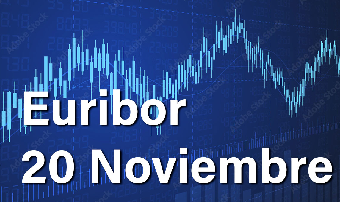 Euribor 20 Noviembre: Mal comienzo de semana para los hipotecados españoles 1