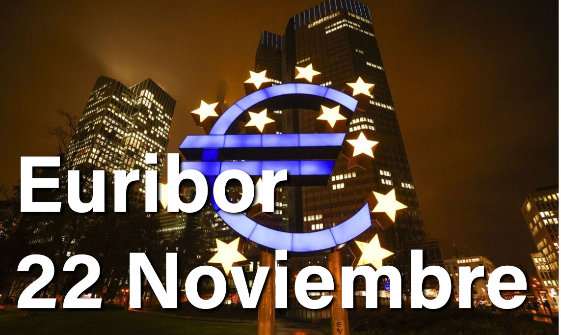 Euribor 22 noviembre: Satisfacción para los hipotecados Europeos 1