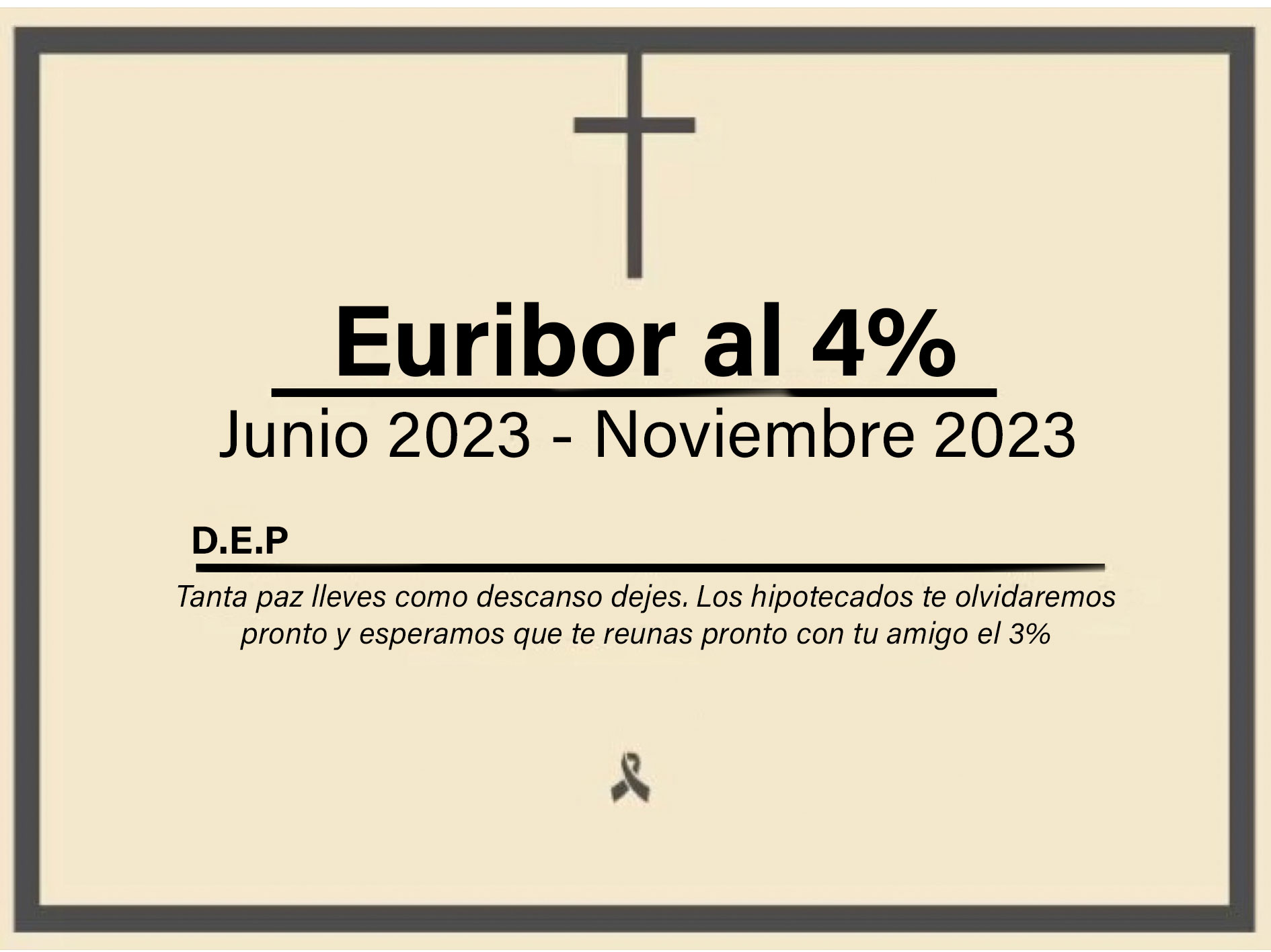 ¡El Euribor se desploma y pierde el 4%! 1