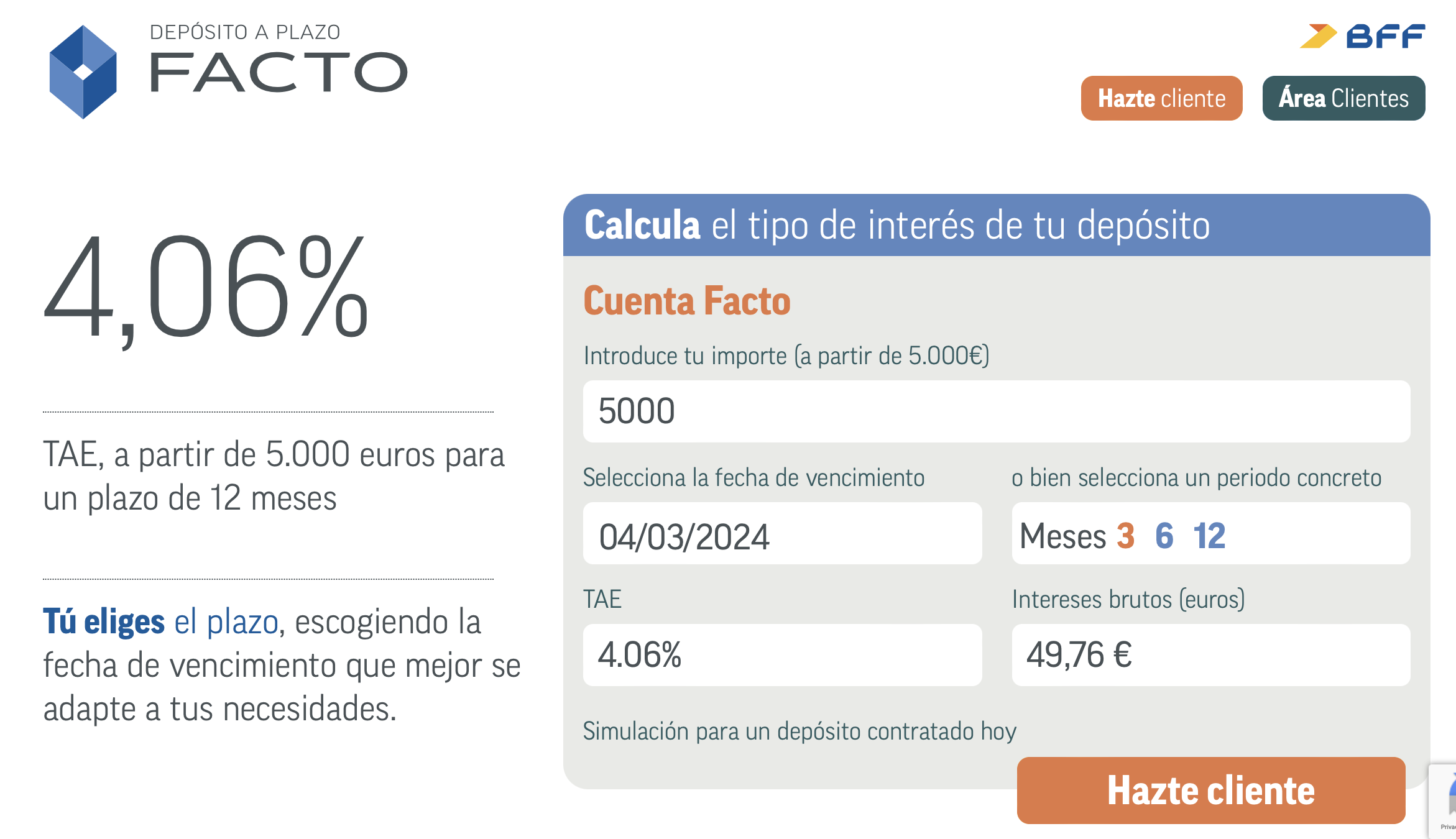 ¿Es de fiar el depósito Facto al 4%? 1