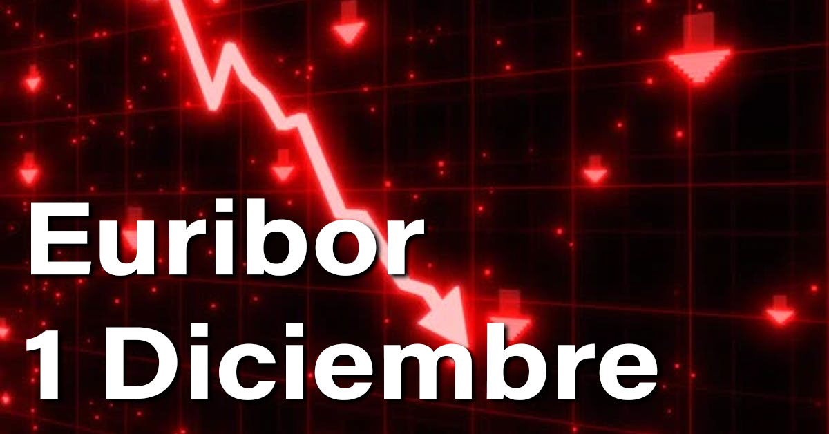 Euribor hoy: Alegría para los hipotecados europeos 1