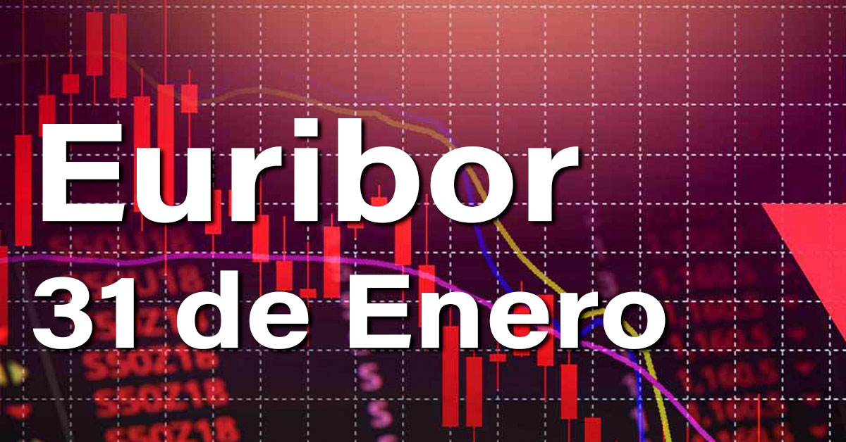 Euribor hoy 31 de Enero, día de subidas y bajadas y desconcierto para los hipotecados europeos. 1
