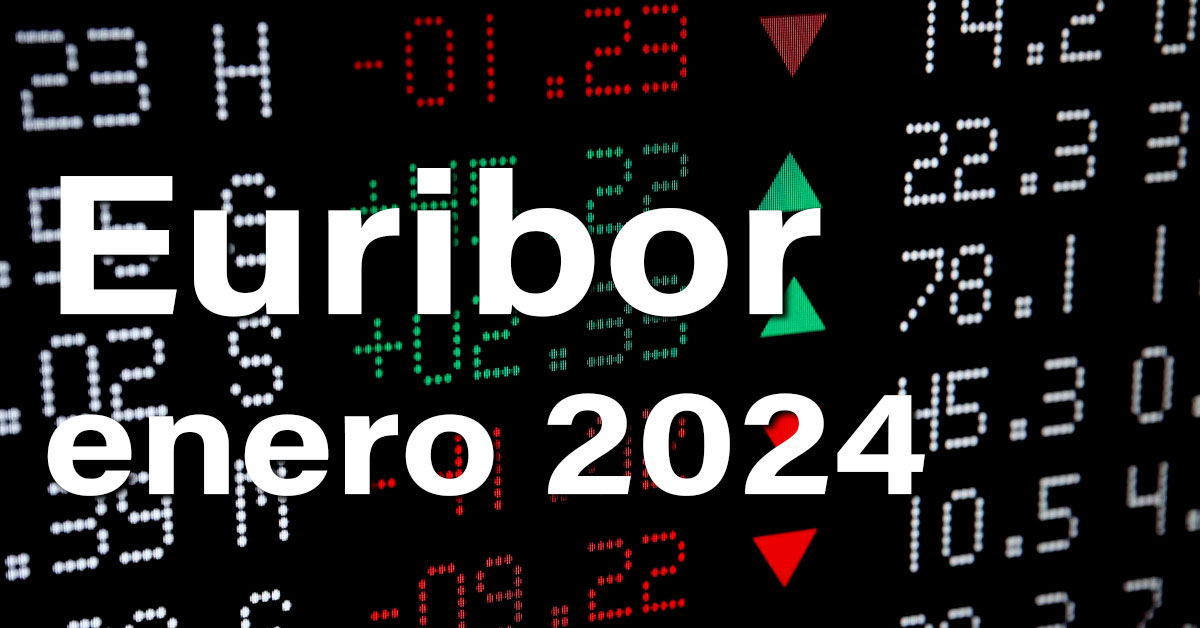 Euribor termina Enero con una pequeña subida pero no podemos quejarnos 1