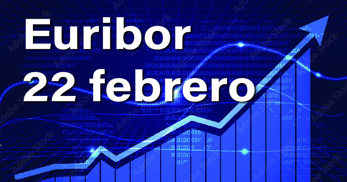 Euribor hoy 22 de Febrero. Día tenso e irregular para los hipotecados 1