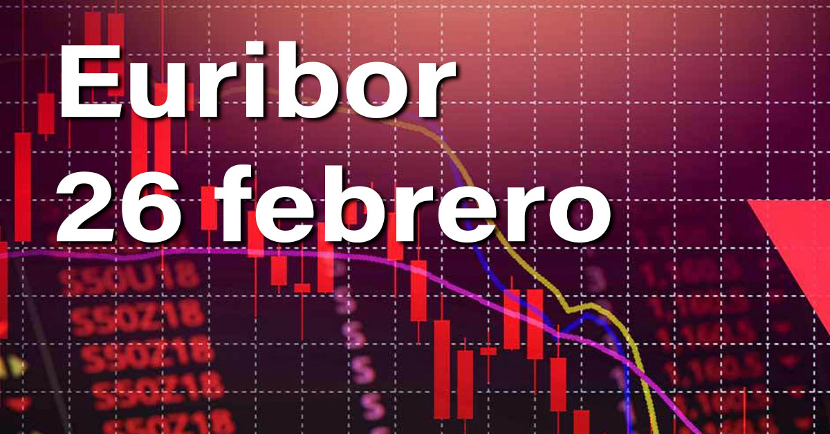 El Euribor nos da esperanzas entre tanto disgusto 1