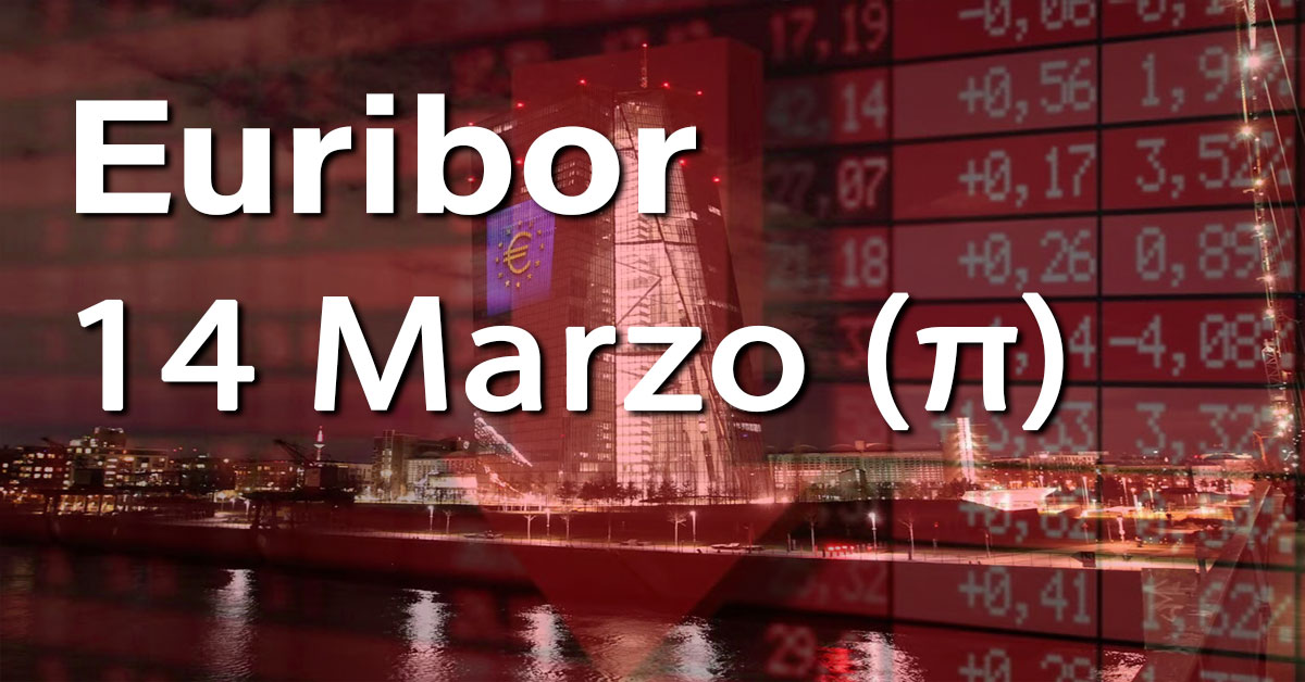El Euríbor sigue bajando y va camino de perder el 3.7% 1