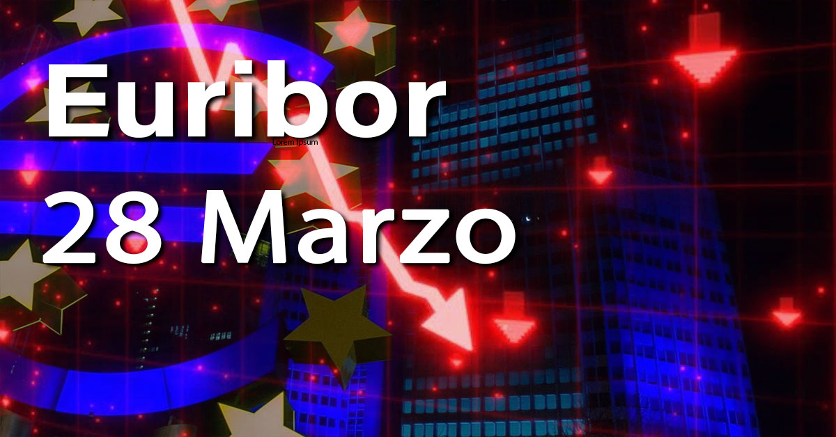 Euribor termina marzo dándonos esperanzas. 1
