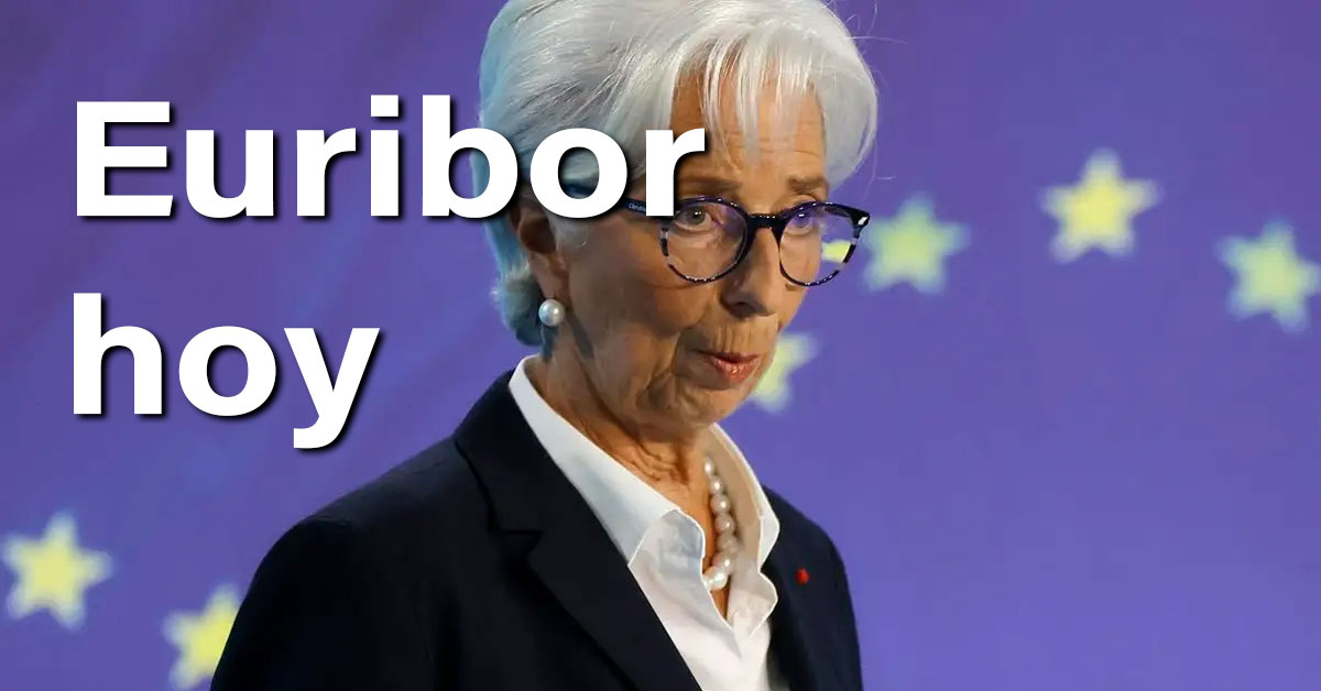 El Euribor al borde de un ataque de nervios a la espera de Lagarde 1