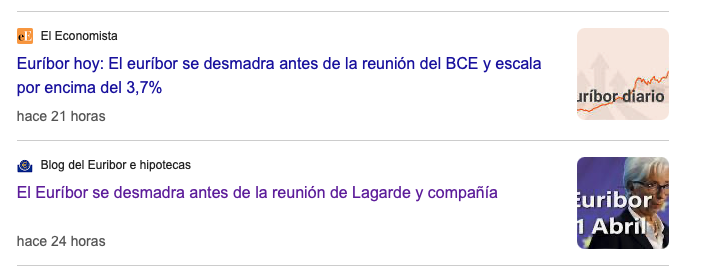 El Euríbor sube casi a máximos de este año tras la reunión de Lagarde y compañía 2