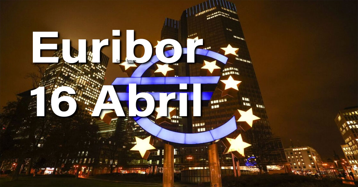 Euribor 16 de abril 
