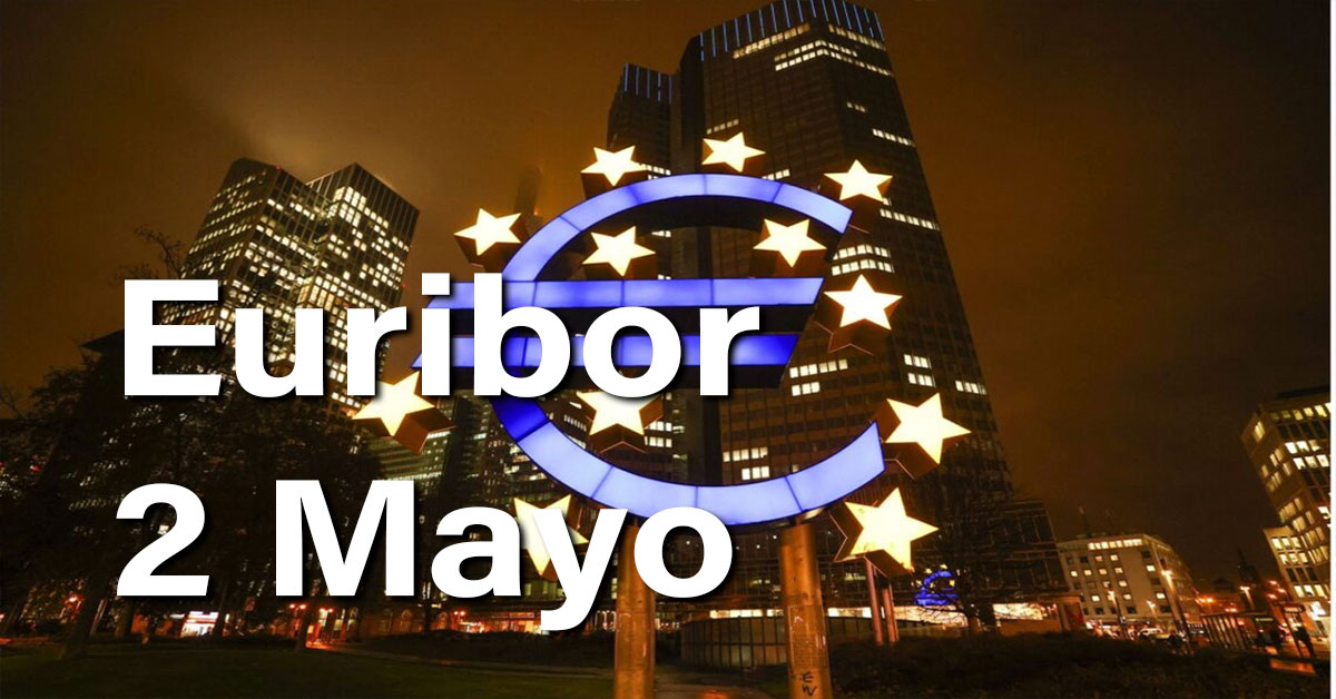 El Euribor comienza mayo con un disgusto 1