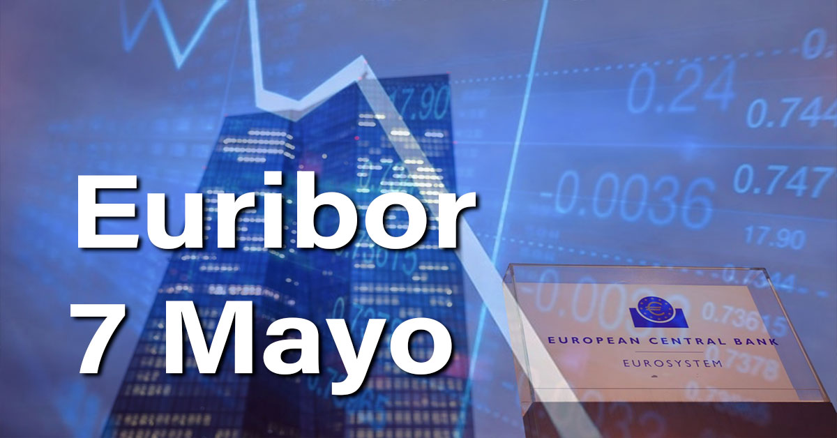El Euríbor sigue cayendo en picado y baja a valores de febrero 1