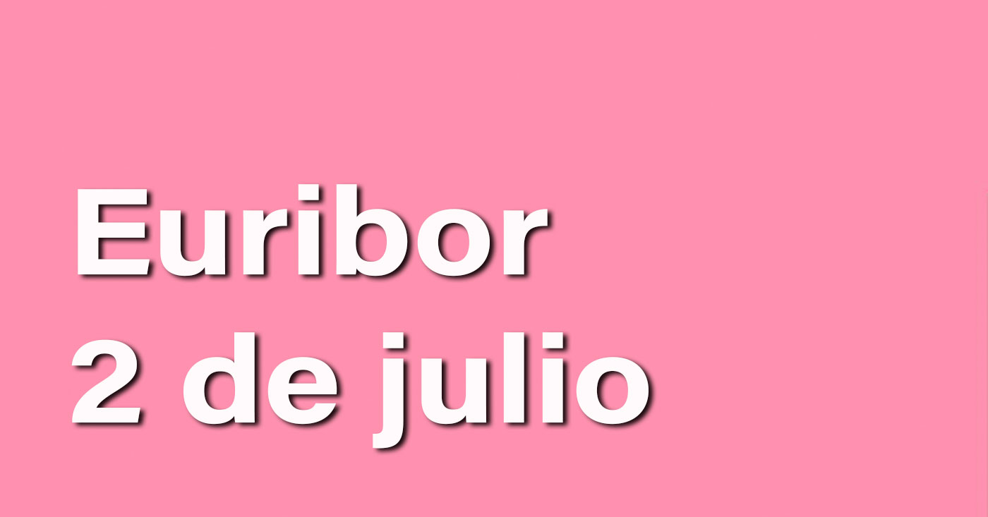 El Euribor sube con ímpetu y pone en duda su tendencia bajista. 1