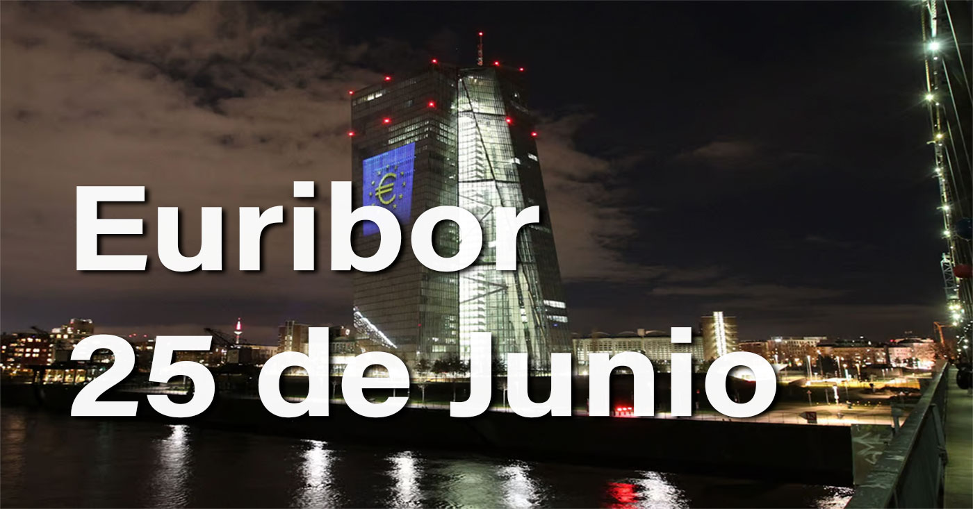 El Euríbor 25 sigue cayendo en búsqueda de mínimos anuales 1