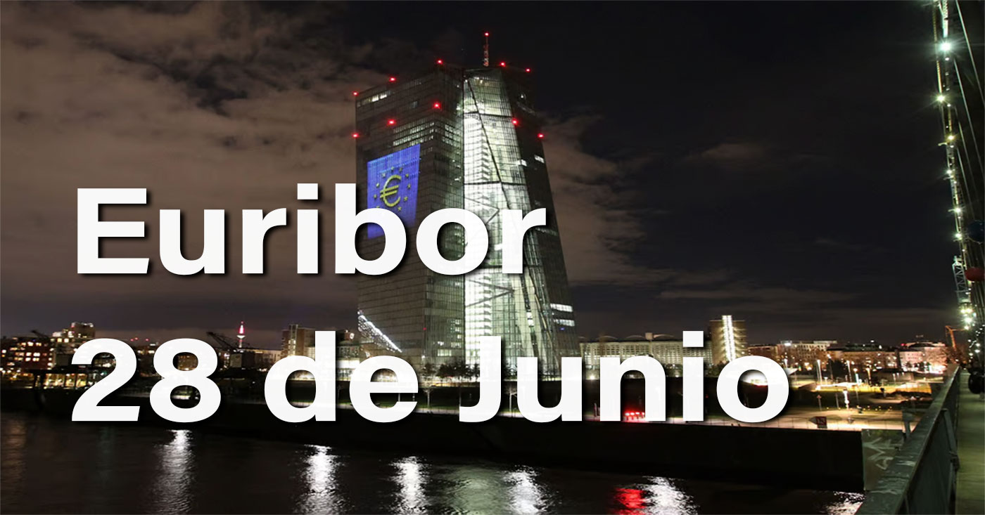 El Euríbor termina la semana con una importante subida 1
