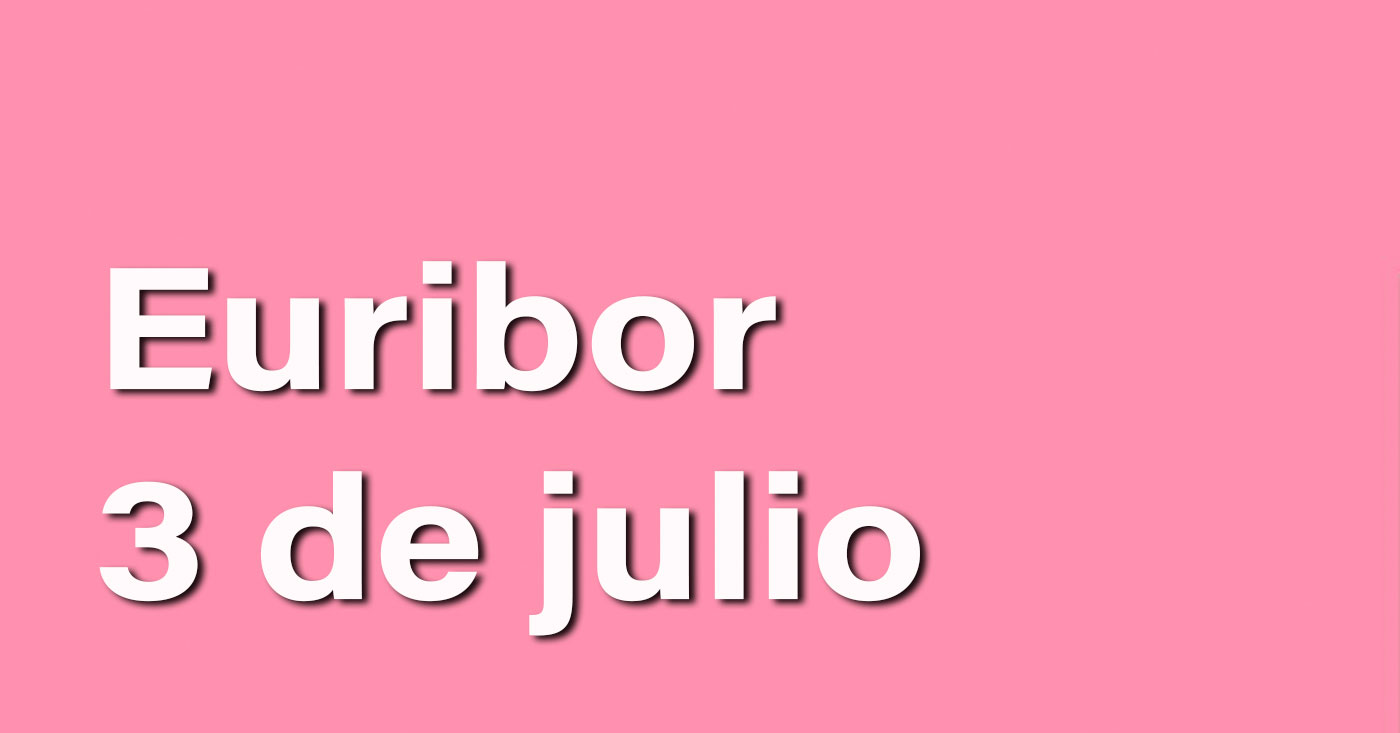 El Euríbor amenaza de nuevo con superar el 3,6% 1