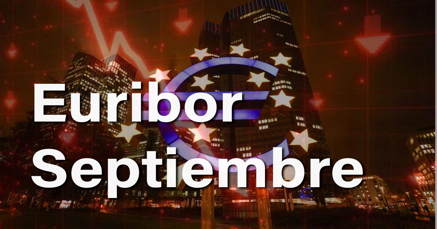 ¿Qué ha hecho el Euribor la segunda semana de septiembre? 1