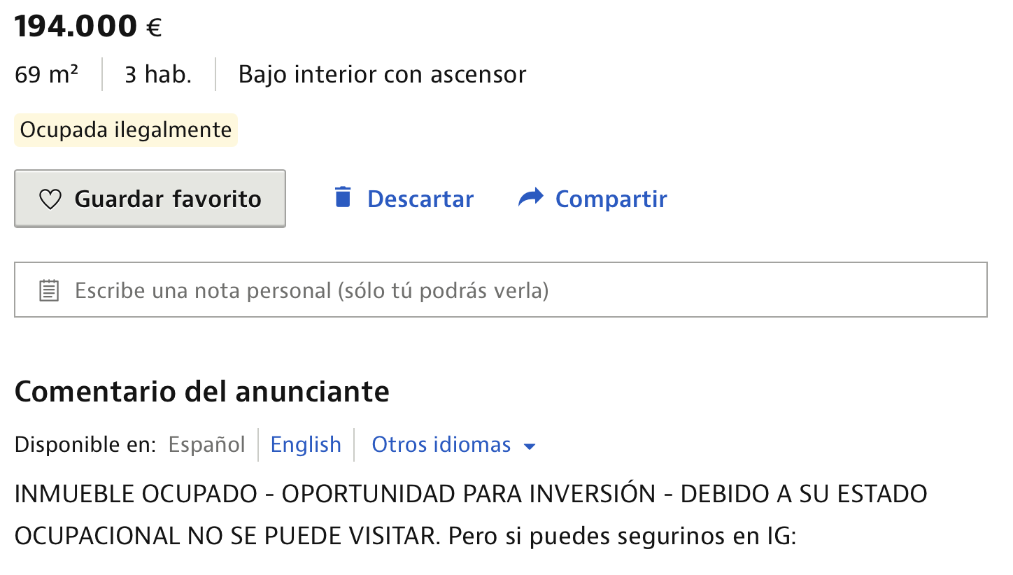 ¿Comprarías un piso okupado? 1